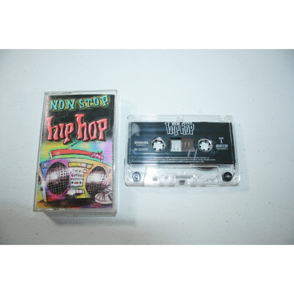 Non Stop Hip-Hop Various Artist‎ Razor & Tie 2001 Cassette Tape